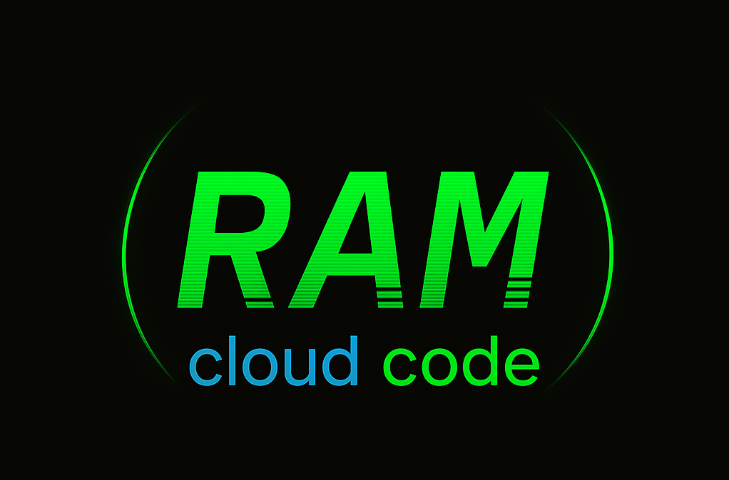RAM Cloud Code Logo