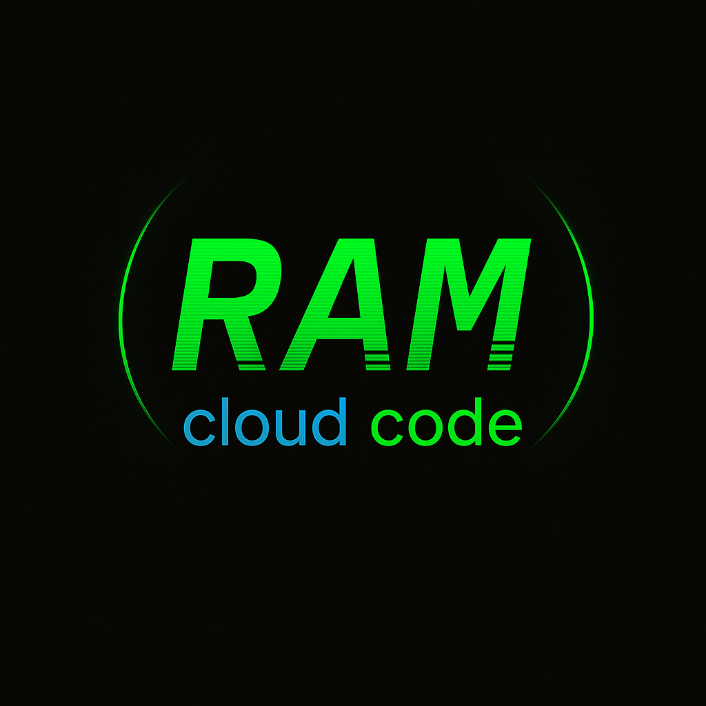RAM Cloud Code Logo