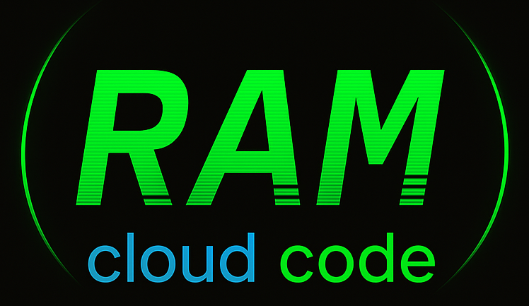 RAM Cloud Code Logo